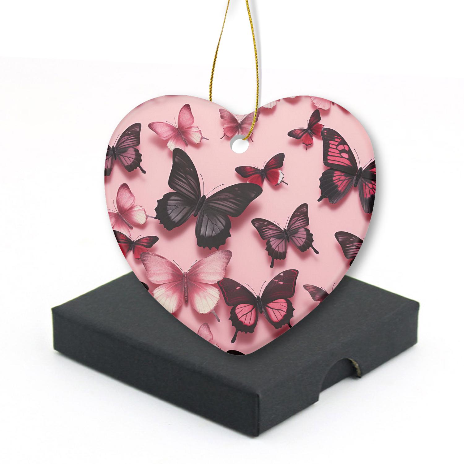 Christmas Ornaments fox on background of trees Beautiful Xmas Tree