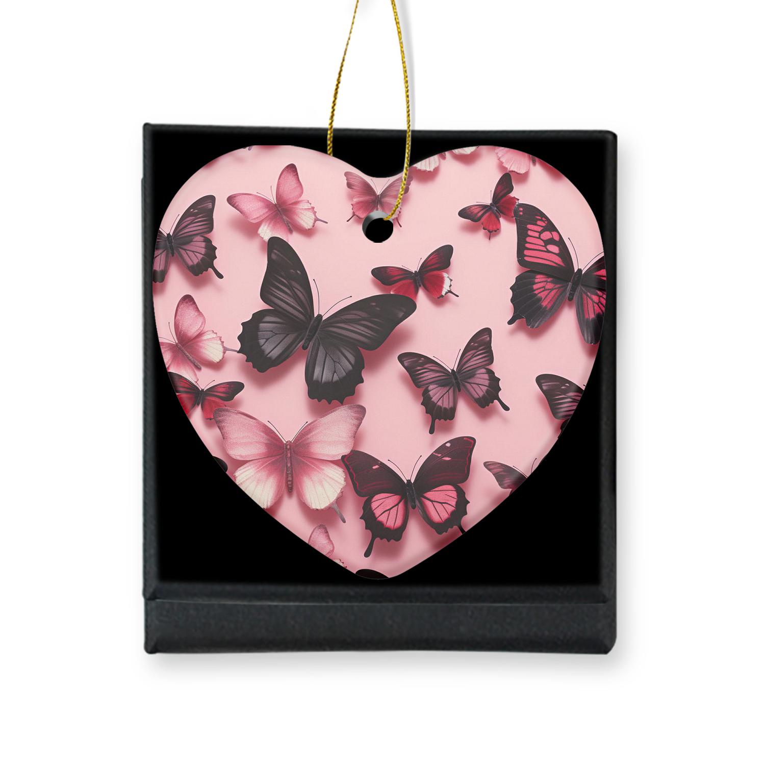 Christmas Ornaments fox on background of trees Beautiful Xmas Tree