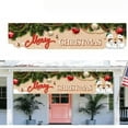 Christmas Outdoor Banner Merry Christmas Decorations for Home Party