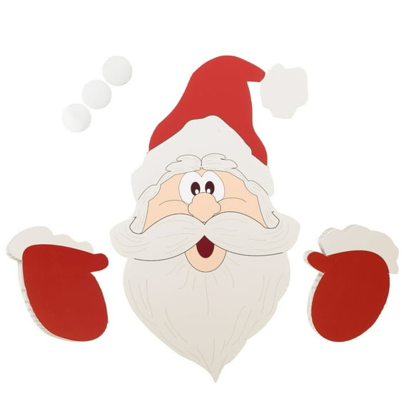 Christmas Outdoor Decoration 1PCS Santa Fence Peeker Festive Ornament for Seasonal Celebration*2 Pack
