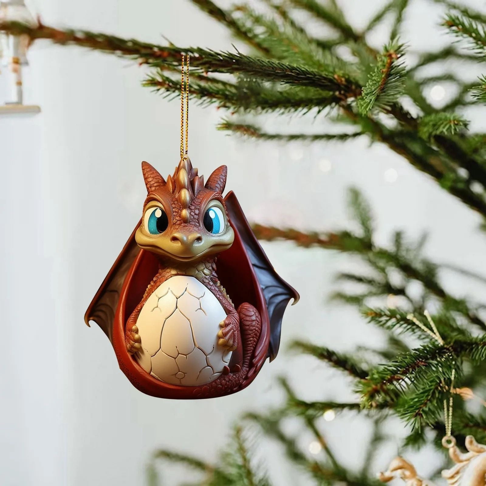 Christmas Outdoor Decorations,Small Dinosaur Eggs Christmas Home Decor ...