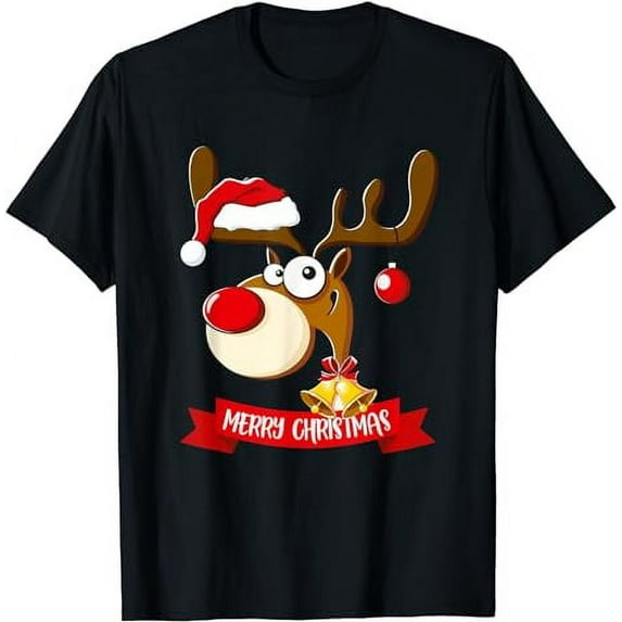Christmas Outfit Boys Girls Kids Toddler Xmas T-Shirt
