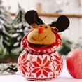 Christmas Outfit Decorations Gift Bags Party Supplies Red Cartoon Old