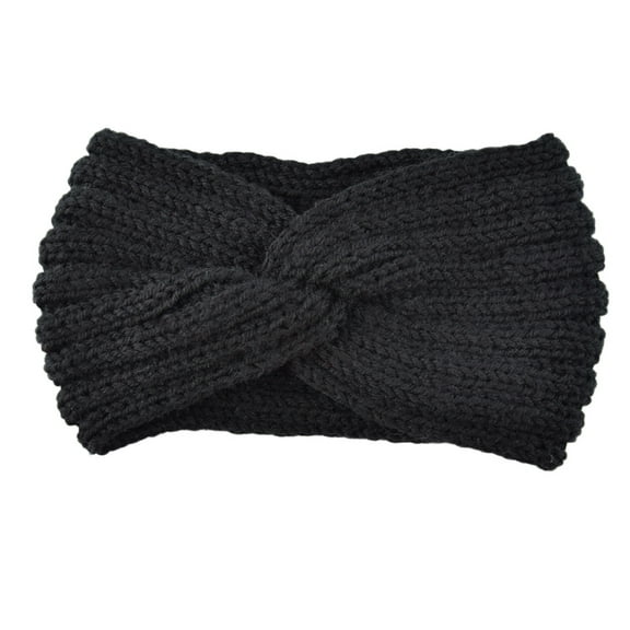 Christmas Outfits Soft Stretch Ear Warmer Headband Women Winter Cable Knit Headbands Hairbands