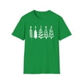 thumbnail image 1 of Christmas Outline, Gildan Unisex Softstyle T-Shirt, Graphic Tee, S-3XL, 1 of 3