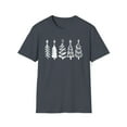 thumbnail image 1 of Christmas Outline, Gildan Unisex Softstyle T-Shirt, Graphic Tee, S-3XL, 1 of 3