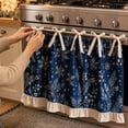 thumbnail image 1 of Christmas Oven Skirt,Vintage Plaid Door Cover Curtain for Kitchen Decor, 1 of 5
