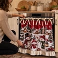 thumbnail image 1 of Christmas Oven Skirts for Stove Holiday Oven Door Cover,Christmas Oven Skirt and Stove Curtain with Ruffle Trim, Farmhouse Oven Skirt Curtain for Xmas Holiday Winter Kitchen Decor, 1 of 4