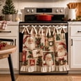 thumbnail image 1 of Christmas Oven Skirts for Stove Holiday Oven Door Cover,Christmas Oven Skirt and Stove Curtain with Ruffle Trim, Farmhouse Oven Skirt Curtain for Xmas Holiday Winter Kitchen Decor, 1 of 5