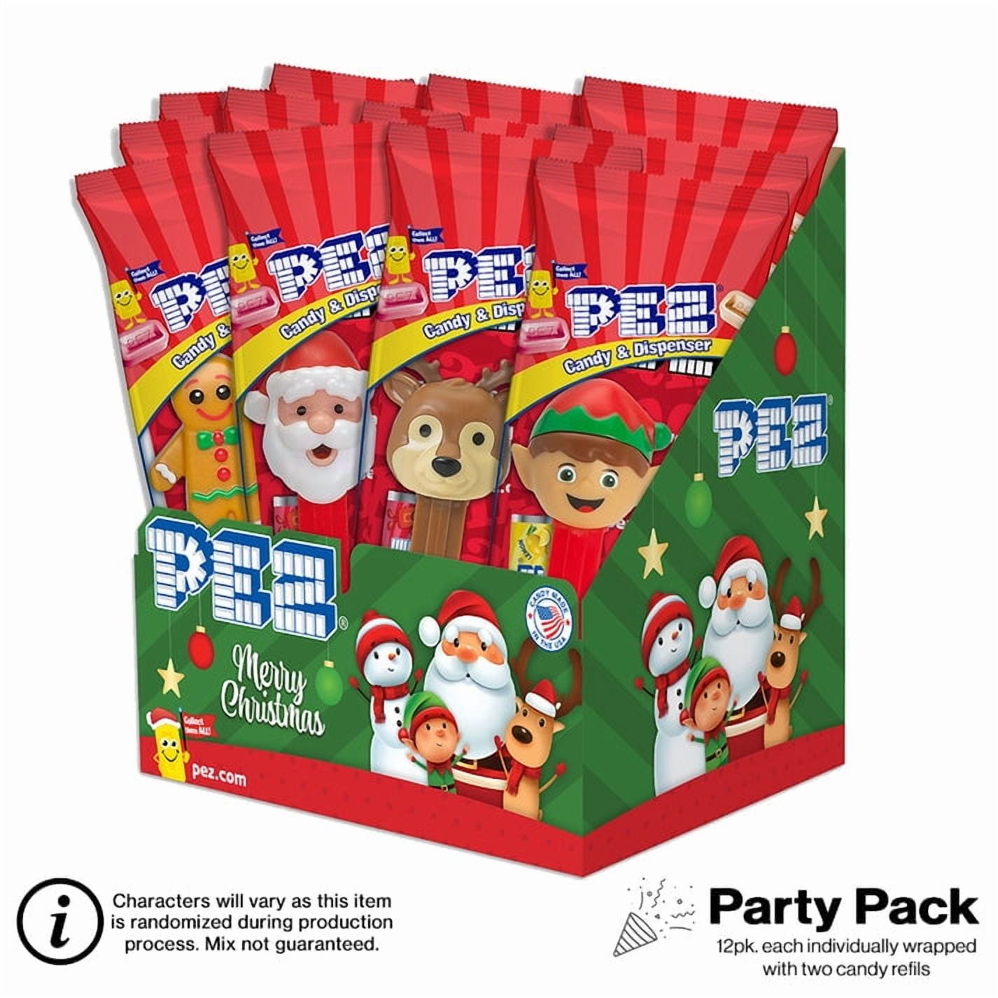 Walmart Deal of Walmart Black Friday Deals 2025 - Christmas PEZ Party Pack, 12 Pack - Each Individually Wrapped, 6.96 oz.