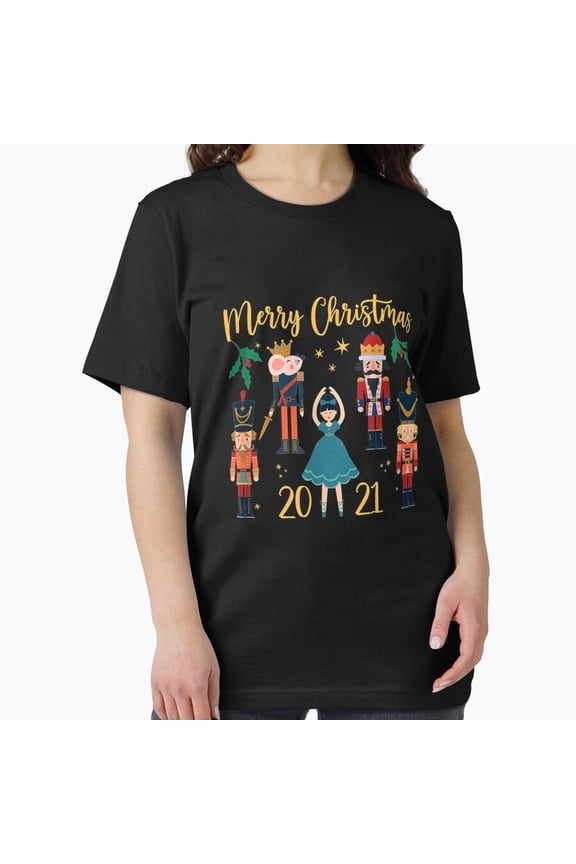 Christmas Pajama Nutcracker Squad Clara Mouse Ballet Holiday Unisex T-Shirt, up to size 5XL