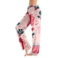 thumbnail image 1 of MLQIDK Christmas Pajama Pants Comfy Funny Pants Pajama Bottoms Santa Xmas Tree Snowflake Christmas Pajama Baggy Cotton Drawstring Sleepwear, 1 of 6