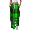 thumbnail image 1 of Christmas Pajama Pants for Women Loose Fit Wide Leg Trouser Pants Casual Elastic Waist Drawstring Palazzo Pants, 1 of 5