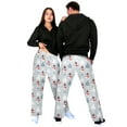 thumbnail image 1 of Christmas Pajama Pants for Women Men Couples Fuzzy Pjs Pants Flannel Plush Pajama Bottom Xmas Costume Sleepwear Matching Pajamas for Christmas Gifts, 1 of 7
