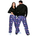 thumbnail image 1 of Christmas Pajama Pants for Women Men Couples Fuzzy Pjs Pants Flannel Plush Pajama Bottom Xmas Costume Sleepwear Matching Pajamas for Christmas Gifts, 1 of 7