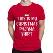 Christmas Pajama Shirt Men's Graphic Tee