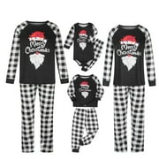 WXLWZYWL Christmas Pajamas for Family Matching Family Christmas Pajamas Christmas Tree Elk Reindeer Plaid Outfits Pjs Sets Matching Family Holiday Loungewears Christmas Pajamas Cheap