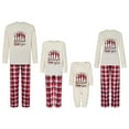 thumbnail image 1 of Christmas Pajamas Family Matching Sets Christmas Sleepwear Parent-Child Pjs Outfit for Christmas Holiday Xmas Party, 1 of 10