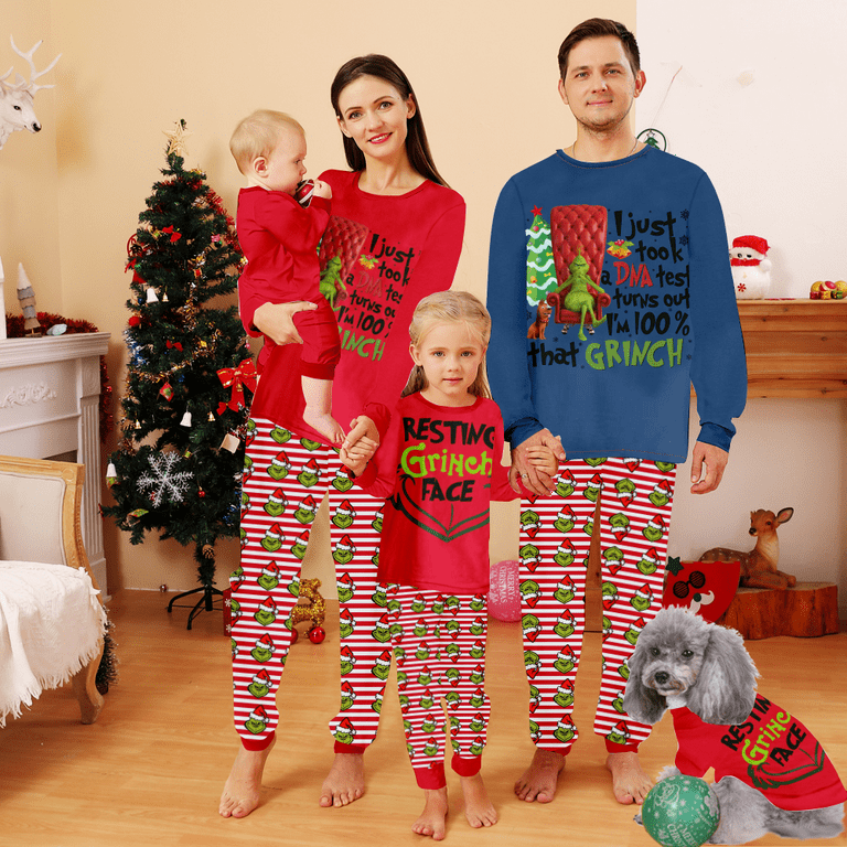 Walmart store family pjs