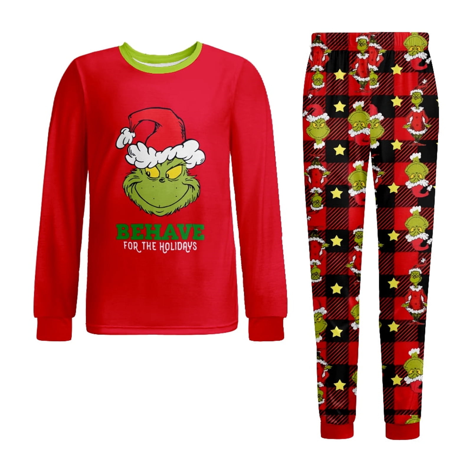 Christmas Pajamas Family Pajamas for Woman Festive Holiday Pajama Set