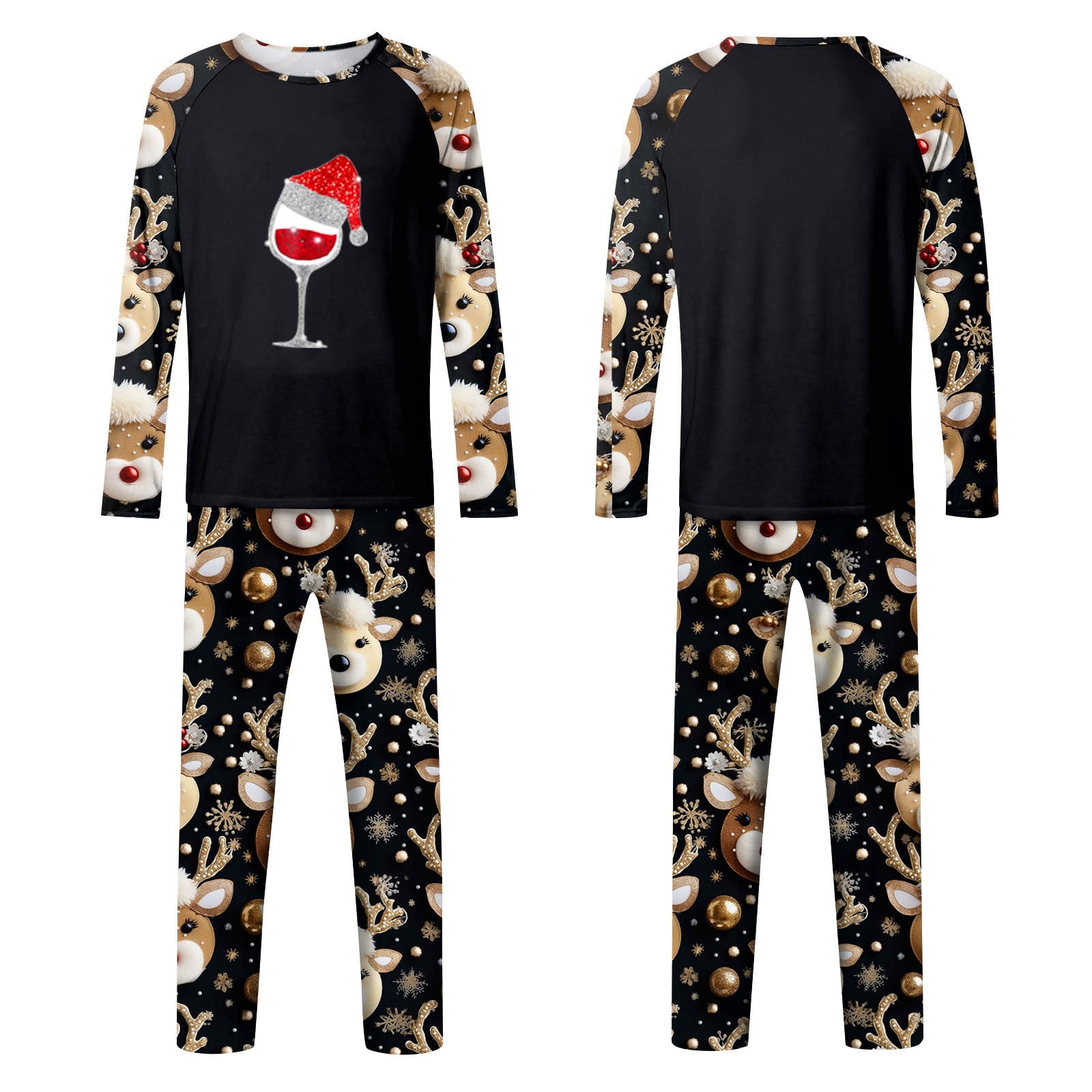 Christmas Pajamas Festive Holiday Pajama Set for Women Christmas