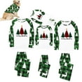 thumbnail image 1 of MASRIN Matching Family Pajamas - Christmas Pajamas for Family 2024 Christmas Pjs Matching Sets Funny Elk Plaid Christma Pajama Outfits Xmas Sleepwear Hanging WITH MY Merry GNOMIES, 1 of 6