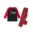 Christmas Pajamas For Family 2025 Happy New Year Baby Romper Long