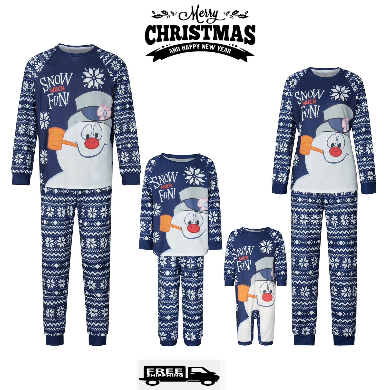 Christmas Pajamas For Family Family Christmas Pjs Matching Sets