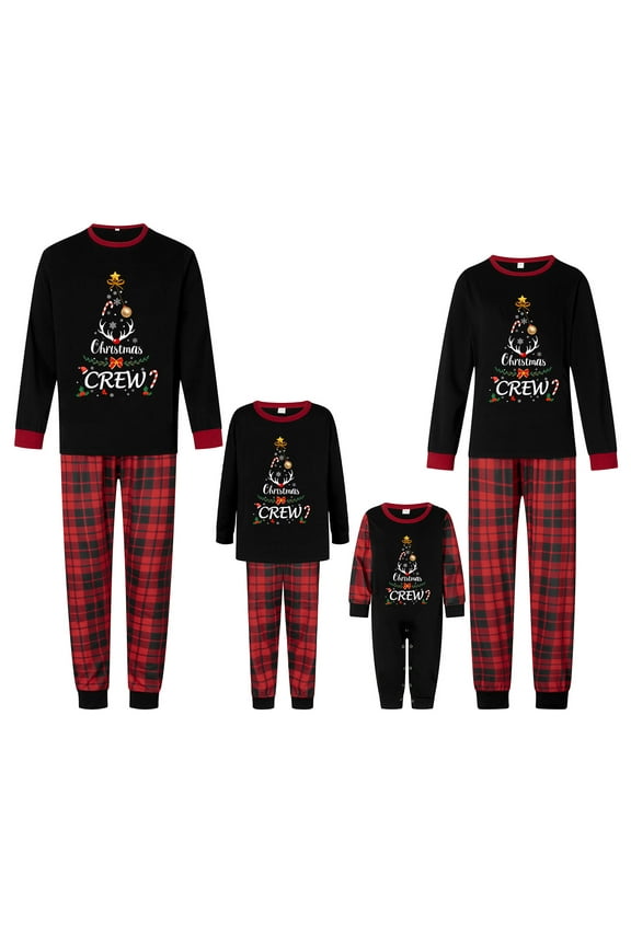 Christmas Pajamas For Family Family Christmas Pjs Matching Sets Holiday Vacation Xmas Family Sleepwear Outfits
