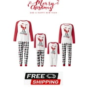 ROAONOCOMO Christmas Pajamas For Family Santa Claus