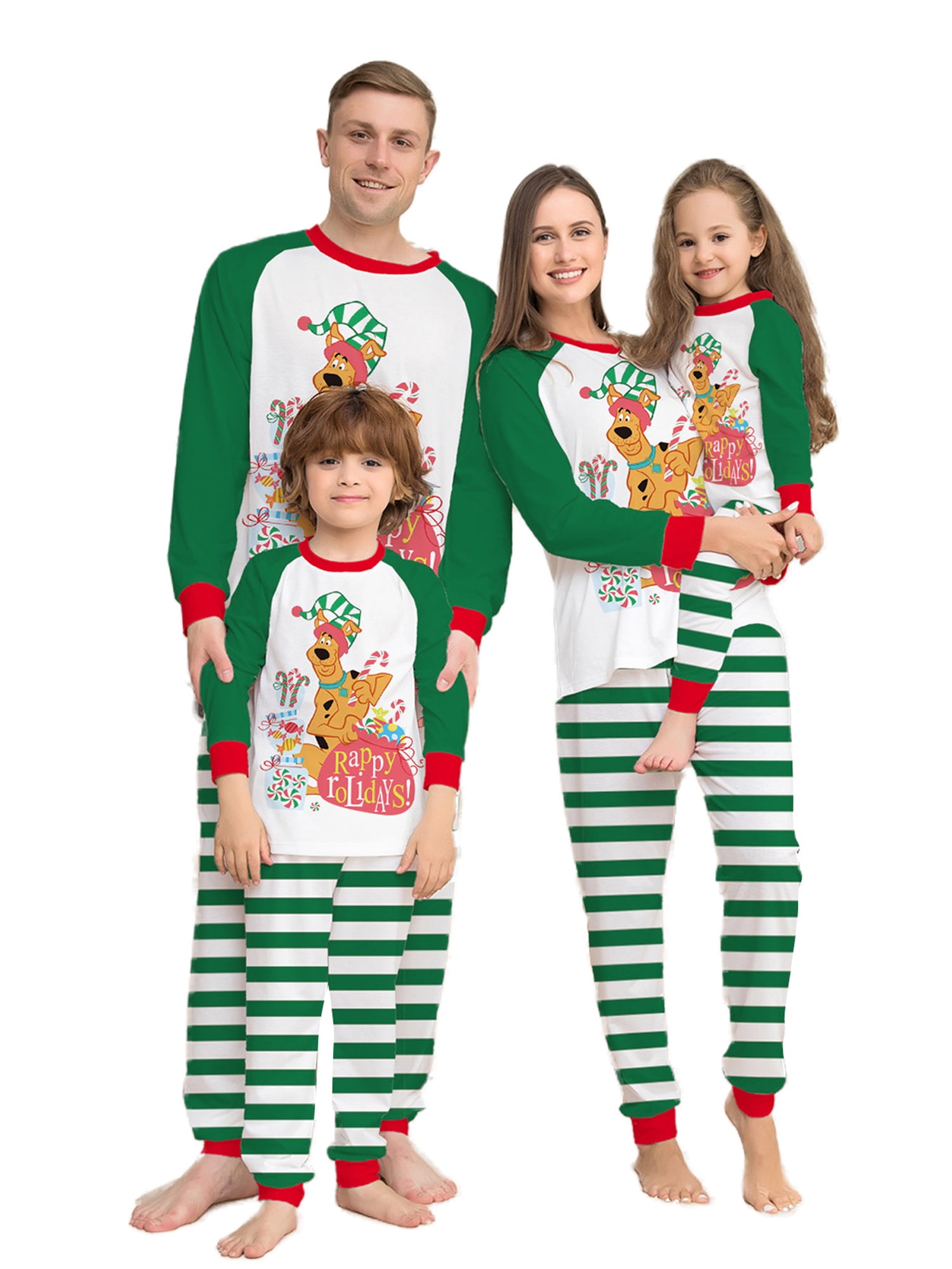 Christmas Pajamas Matching for Family Xmas Pjs Jammies Top Pants Set