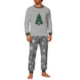 thumbnail image 1 of Christmas Pajamas Men Matching,Long Sleeve Pjs for Winter with Elk Pattern Two Piece Sleepwear Big and Tall Loungewear Comfy Nightwear, 1 of 5