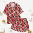 Christmas Pajamas Set for Baby Girl Long Sleeve Graphic Printed 2pcs
