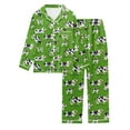 thumbnail image 1 of Christmas Pajamas Womens Pajamas Long Pants Sleepwear Sets Soft Comfy Night Wear V Neck Loungewear Cute Pajama Wear, 1 of 6