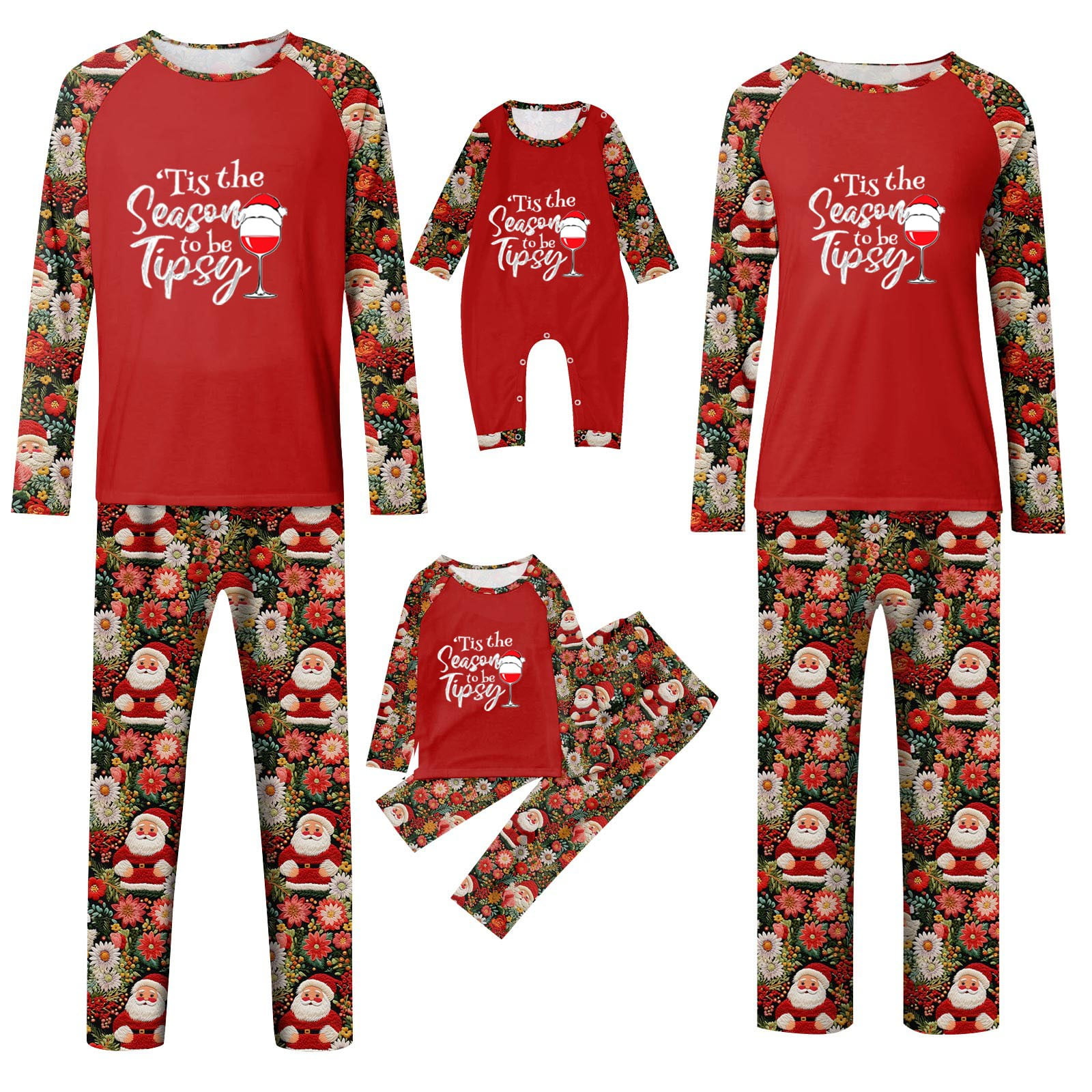 Christmas Pajamas for Family 2024, Xmas Family Matching Pjs Loungewear