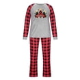 thumbnail image 1 of Christmas Pajamas for Family 2104 Plaid Pjs Matching Sets Xmas Holiday Pajamas Home Jammies Christmas Outfits, 1 of 2