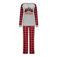 thumbnail image 1 of Christmas Pajamas for Family 2165 Plaid Pjs Matching Sets Xmas Holiday Pajamas Home Jammies Christmas Outfits, 1 of 2