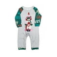 thumbnail image 1 of Christmas Pajamas for Family 2PCS Shirts and Pants or 1PCS Jumpsuit Sleepwear Men Women Baby Kids, 1 of 9