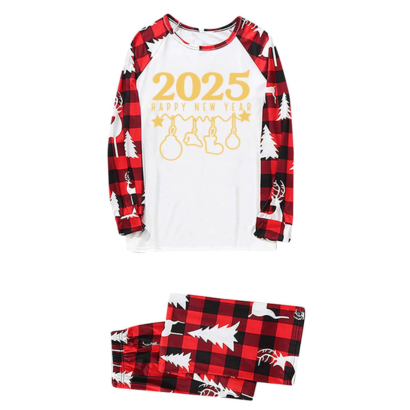 Christmas Pajamas for Family Christmas Pjs Matching Sets 2025 Happy New