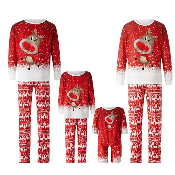 Christmas Pajamas for Family Christmas Pjs Matching Sets Red Plaid Christma Pajama Family Xmas Holiday Sleepwear Set
