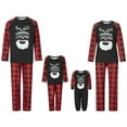 thumbnail image 1 of Christmas Pajamas for Family Christmas Pjs Matching Sets Red Plaid Christma Pajama Family Xmas Holiday Sleepwear Set, 1 of 10