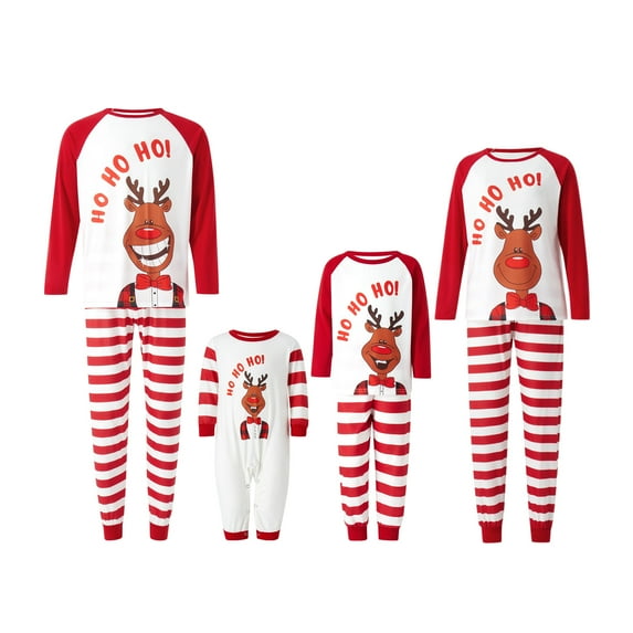 Christmas Pajamas for Family Christmas Pjs Matching Sets for Adults Kids Baby Dog Holiday Xmas Sleepwear Set