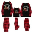 thumbnail image 1 of Christmas Pajamas for Family Christmas Tree Print Pajamas Buffalo Plaid Reindeer Xmas Pjs Clothes Sleepwear Pajama Sets Womens Pajama Sets, 1 of 5