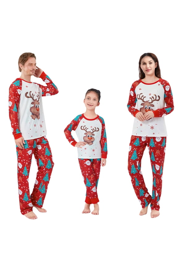 Christmas Pajamas for Family, Family Christmas Pjs Matching Sets Christmas Sleepwear Set Matching Christmas Pjs for Family