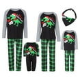 thumbnail image 1 of Christmas Pajamas for Family Matching Family Christmas Dinosaur Pajamas Set PJS Holiday Family Jammies Sleepwear for Adult Kids Holiday, 1 of 10
