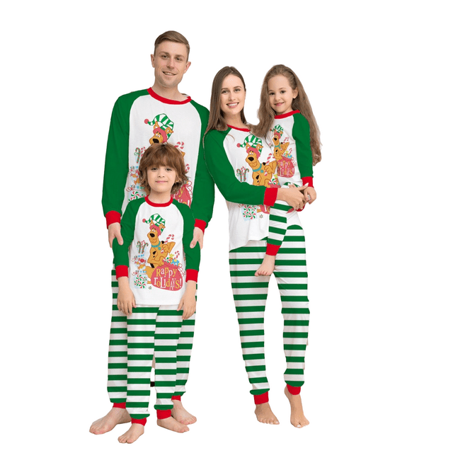 Christmas Pajamas for Family Matching Holiday Couple Xmas Sets Festive ...