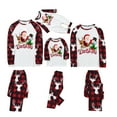 thumbnail image 1 of Christmas Pajamas for Family Matching Pjs Set Xmas Striped Bottoms Pants Jammies for Family Holiday Cute Sleepwear, 1 of 4