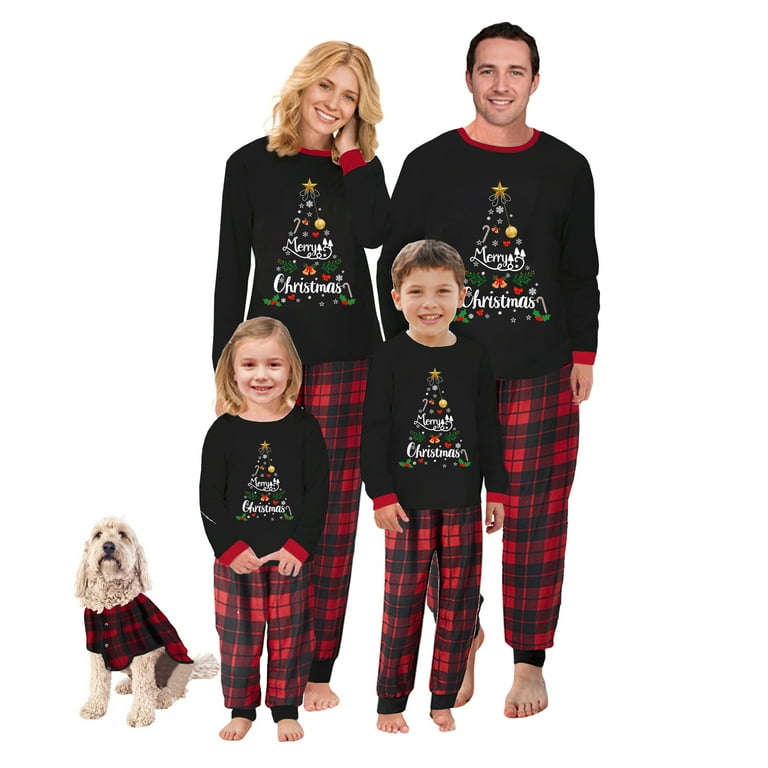 Christmas Pajamas for Family Matching Set Soft Cute Holiday Xmas