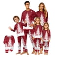 thumbnail image 1 of Christmas Pajamas for Family Matching Sets Christmas Letter Plaid Printed Holiday Sleepwear Soft Pjs Loungewear for Women,S, 1 of 5