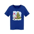 thumbnail image 1 of Christmas Panda T-Shirt Toddler -Image by Shutterstock,  2 Toddler, 1 of 2